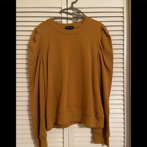 XL Cynthia Rowley Puff Sleeve Sweatshirt